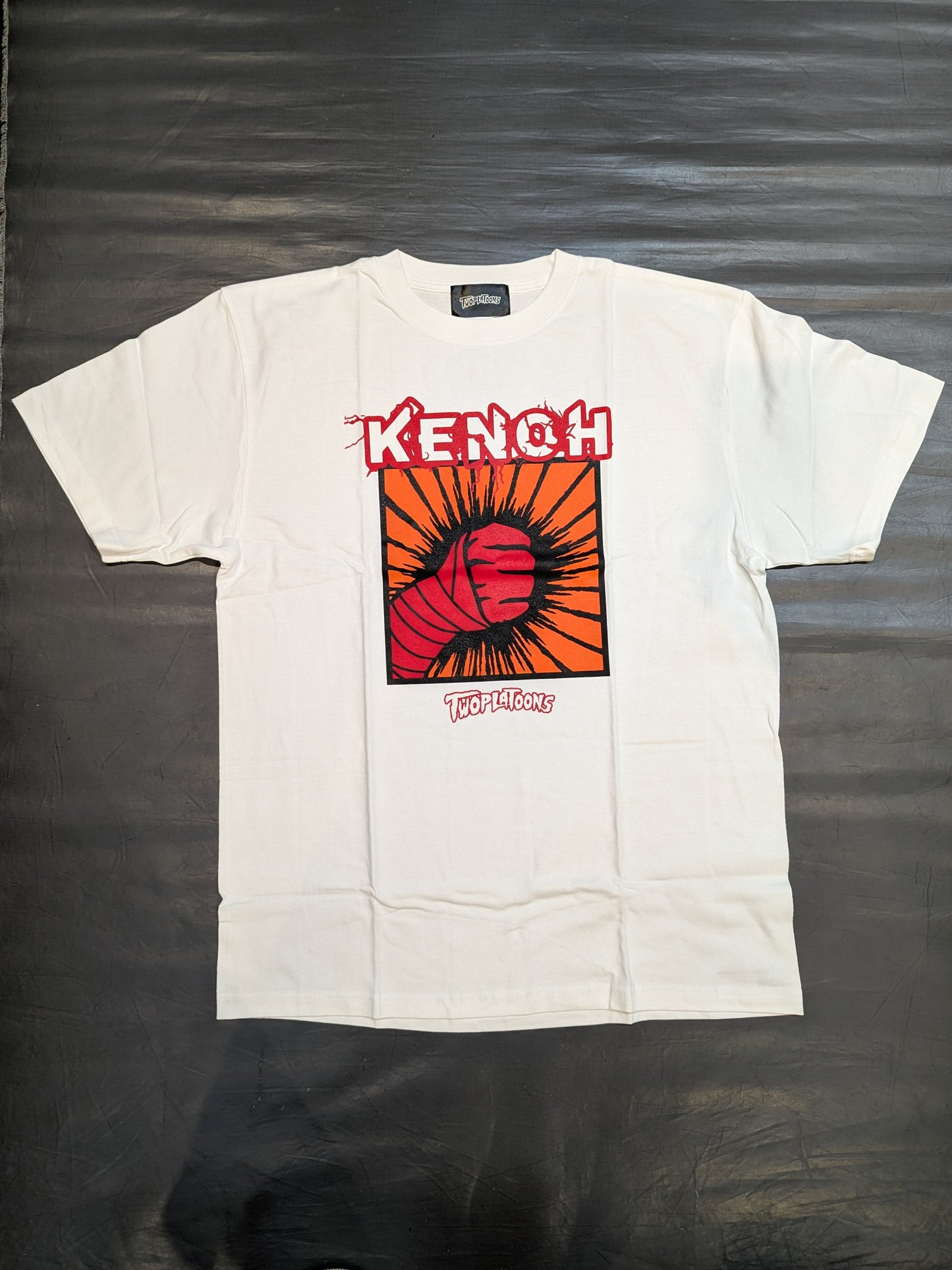 Kenoh ×TWOPLATOONS Collaboration T-Shirt (White)