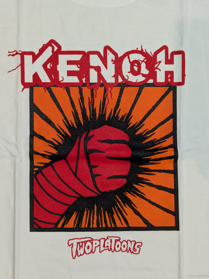 Kenoh ×TWOPLATOONS Collaboration T-Shirt (White)