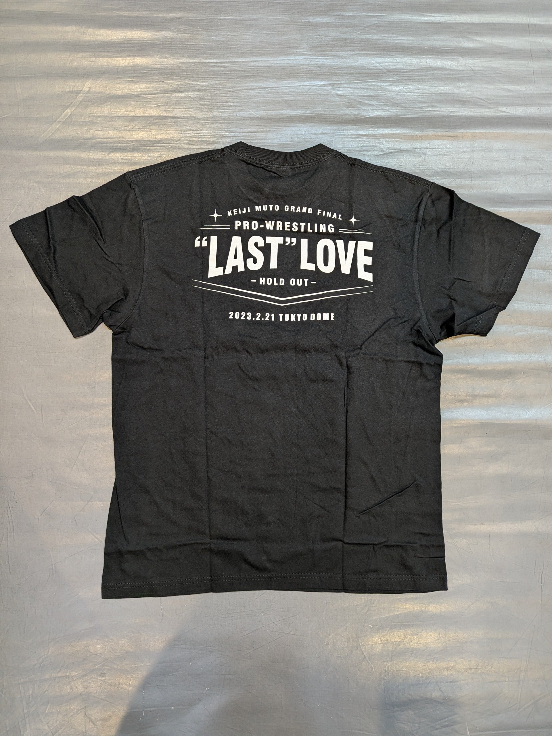 武藤敬司「LAST LOVE」ロゴTシャツ – 闘道館