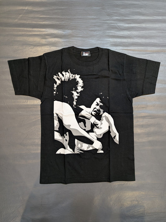 三沢光晴「エルボー」イラストTシャツ