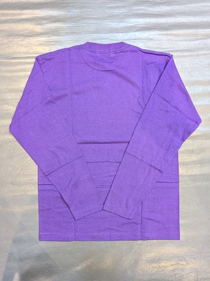 Kenta Kobashi  "BURNING the EARTH" Long Sleeve T-Shirt (Purple)