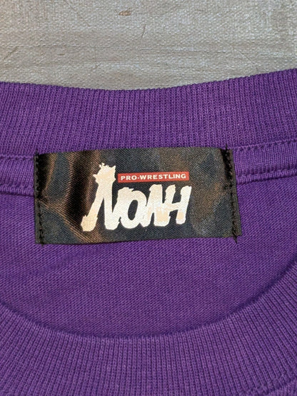Kenta Kobashi  "BURNING the EARTH" Long Sleeve T-Shirt (Purple)
