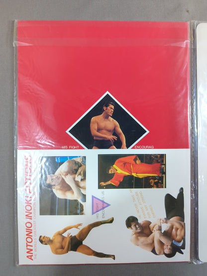 New Japan Pro Wrestling  Antonio Inoki  Stationery Set