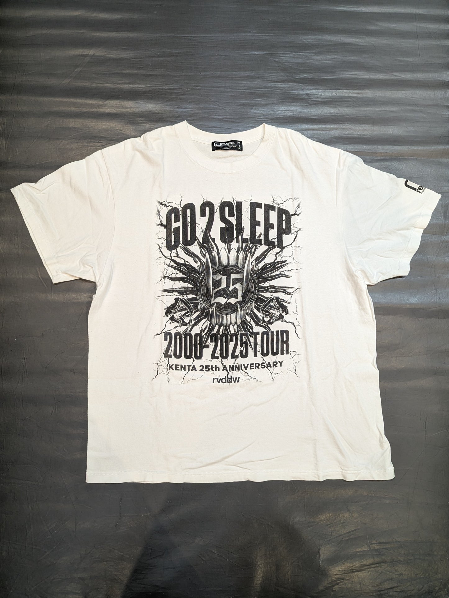 KENTA "GO 2 SLEEP 2000-2025 TOUR" T-Shirt (White)