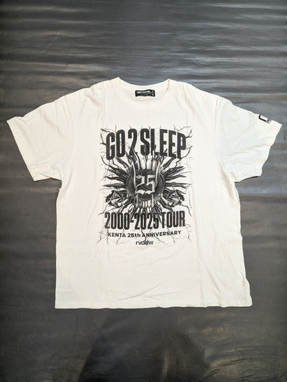KENTA "GO 2 SLEEP 2000-2025 TOUR" T-Shirt (White)
