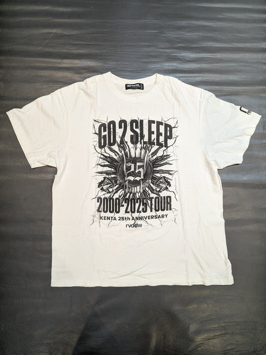 KENTA「GO 2 SLEEP 2000-2025 TOUR」Tシャツ(ホワイト)