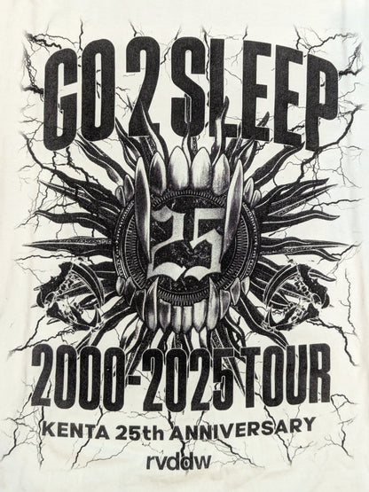 KENTA "GO 2 SLEEP 2000-2025 TOUR" T-Shirt (White)