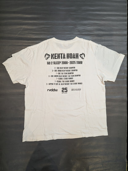 KENTA "GO 2 SLEEP 2000-2025 TOUR" T-Shirt (White)