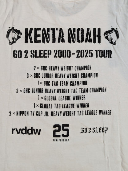 KENTA "GO 2 SLEEP 2000-2025 TOUR" T-Shirt (White)