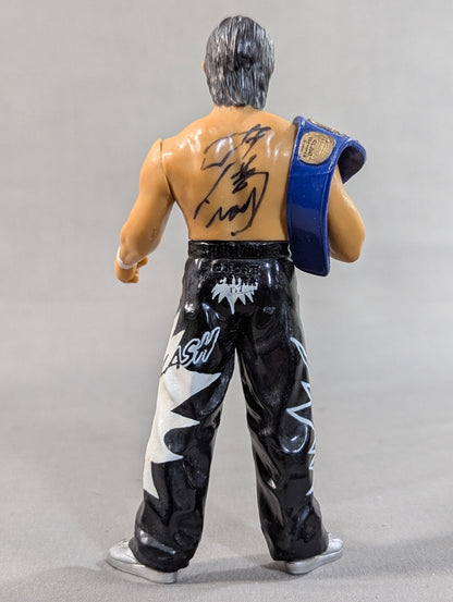 【hand signed autograph】 Naomichi Marufuji  (Black Tights & Belt) )