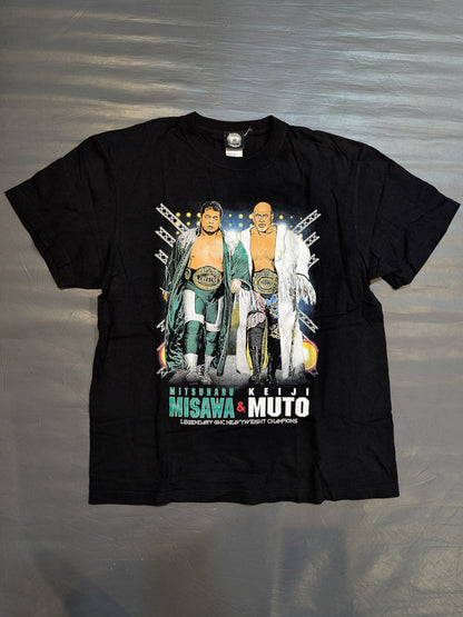 Muto Keiji &Mitsuharu Misawa T-shirt