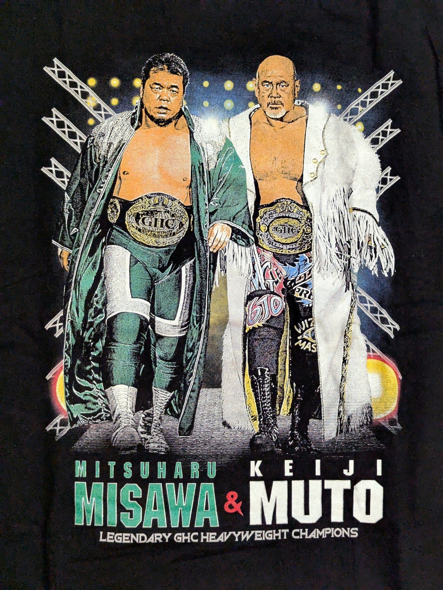 Muto Keiji &Mitsuharu Misawa T-shirt