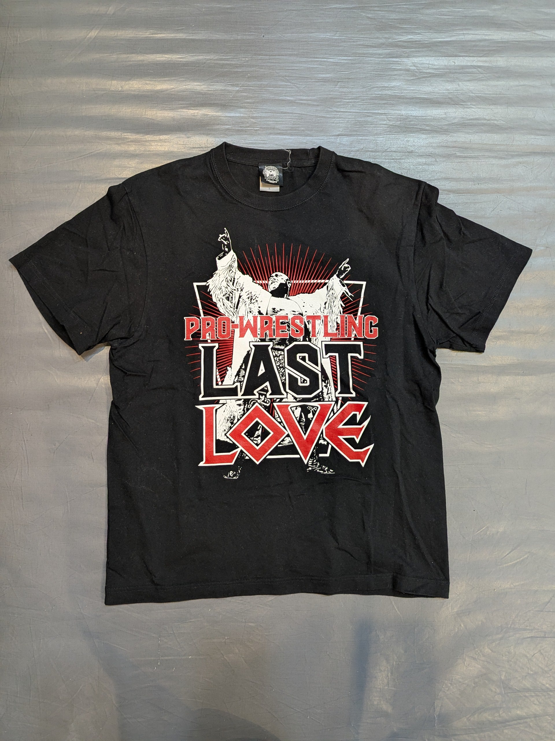 武藤敬司　DVD LAST LOVE ステッカー　ムトケシ　3点セット 武藤敬司「LAST LOVE」ロゴTシャツ – 闘道館