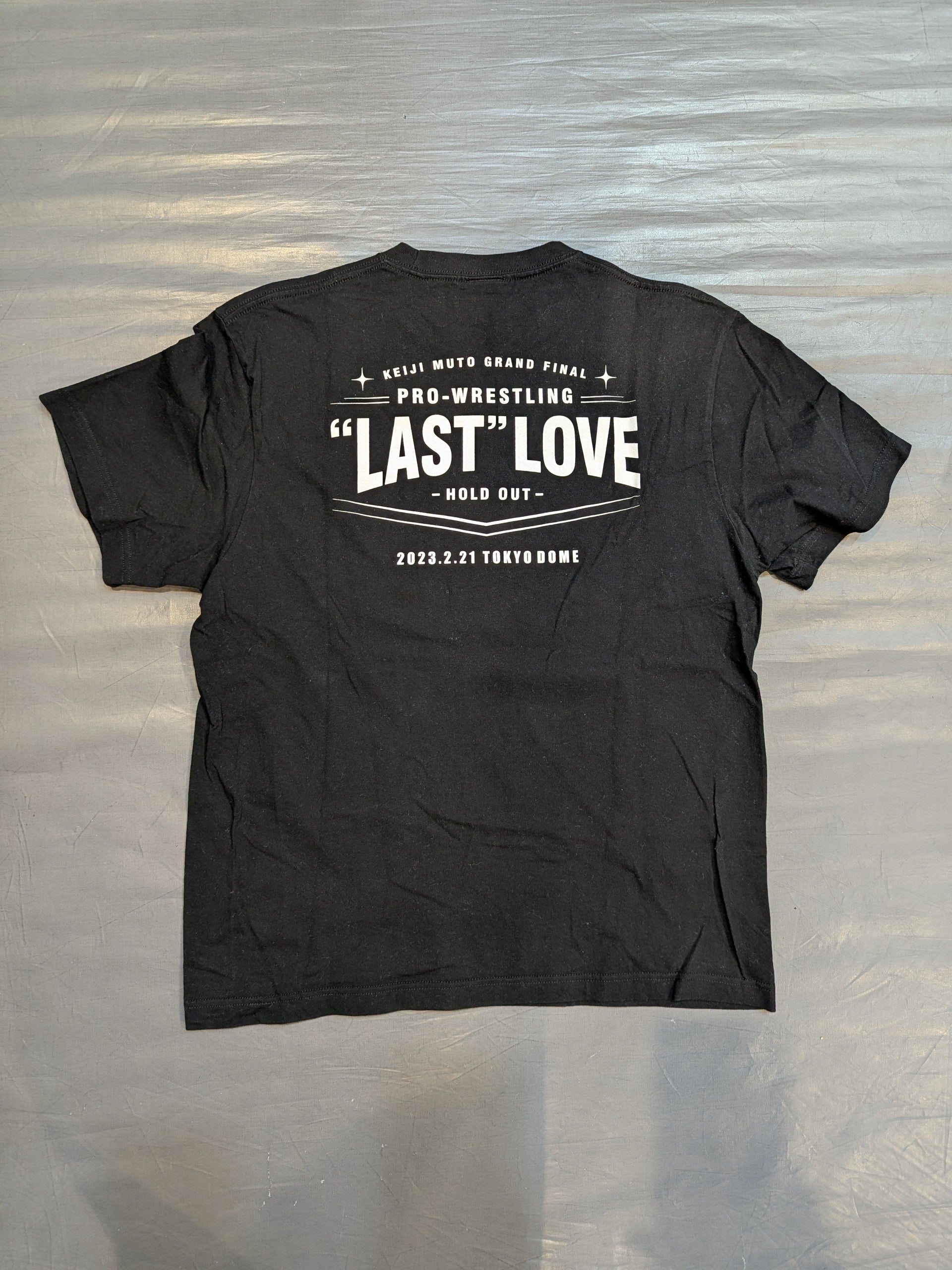 武藤敬司「LAST LOVE」ロゴTシャツ – 闘道館