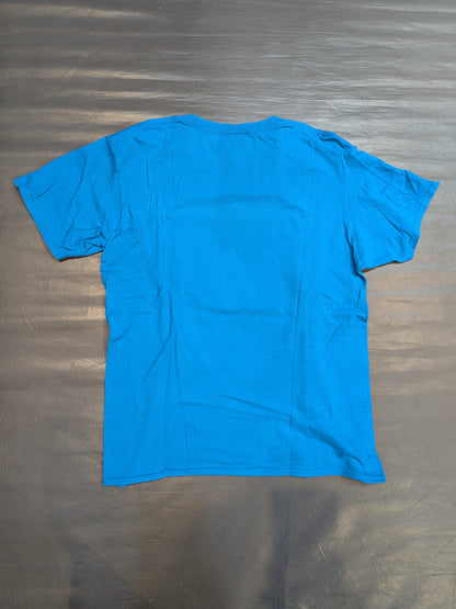 All Japan Pro Wrestling  Logo T-Shirt (Light Blue× White)