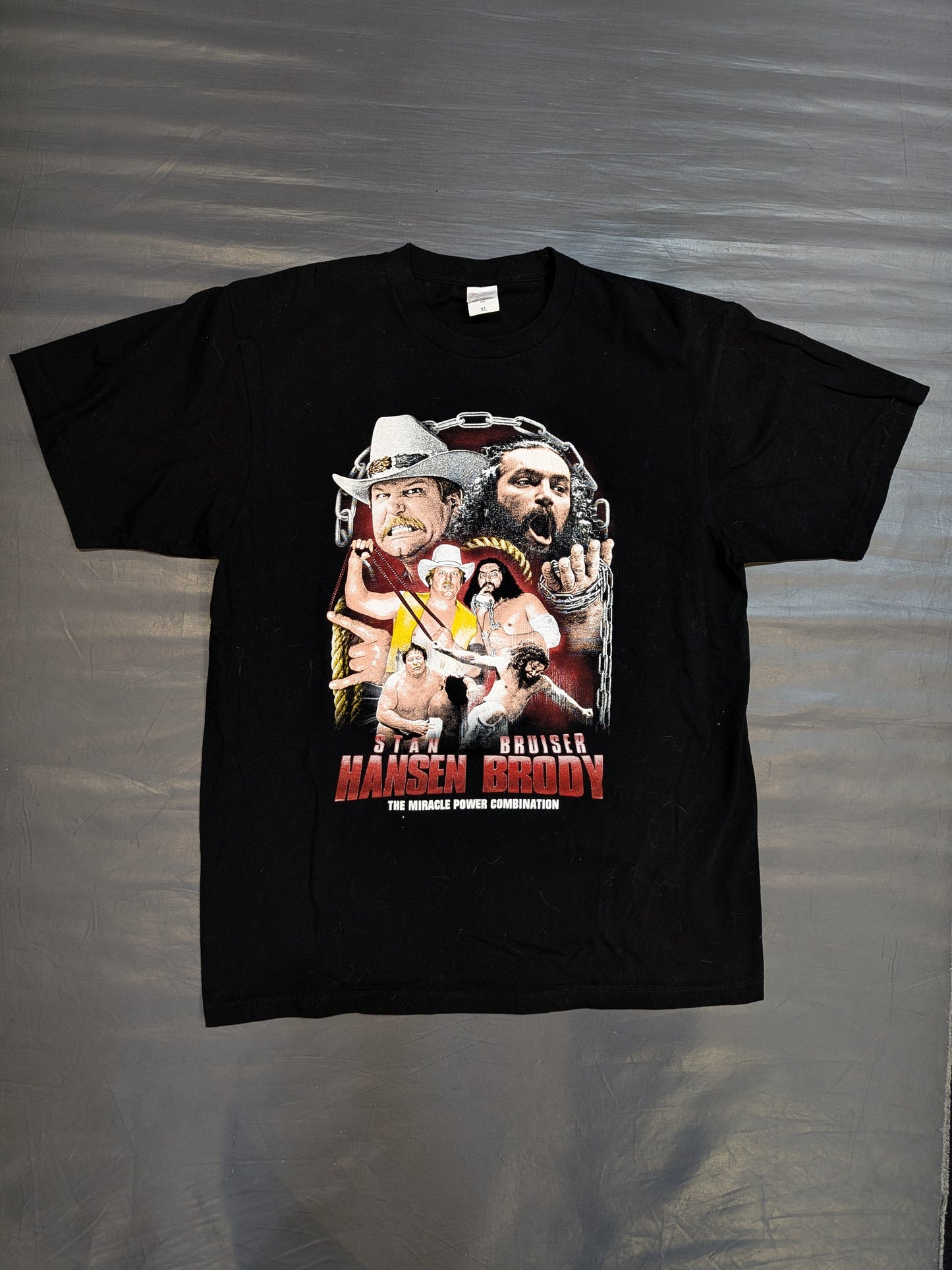超獣コンビ(ブルーザー・ブロディ＆スタン・ハンセン) Tシャツ