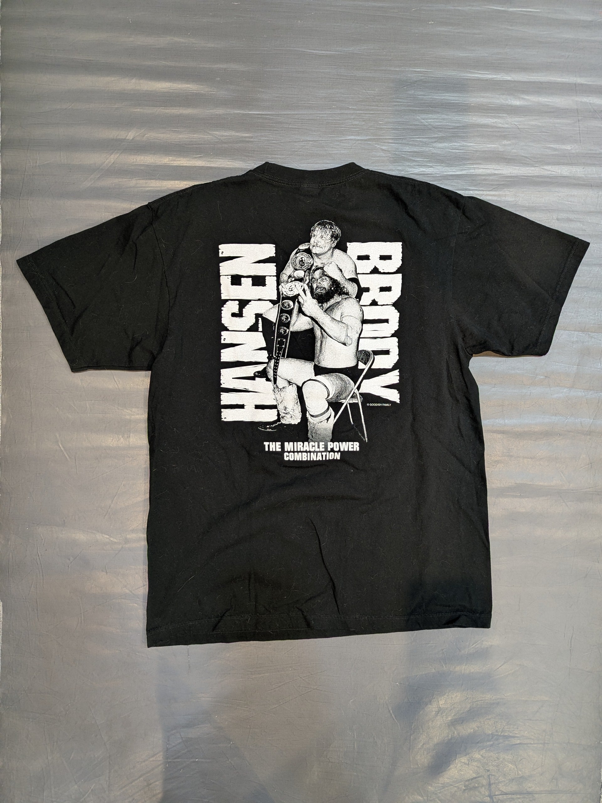 超獣コンビ(ブルーザー・ブロディ＆スタン・ハンセン) Tシャツ – 闘道館