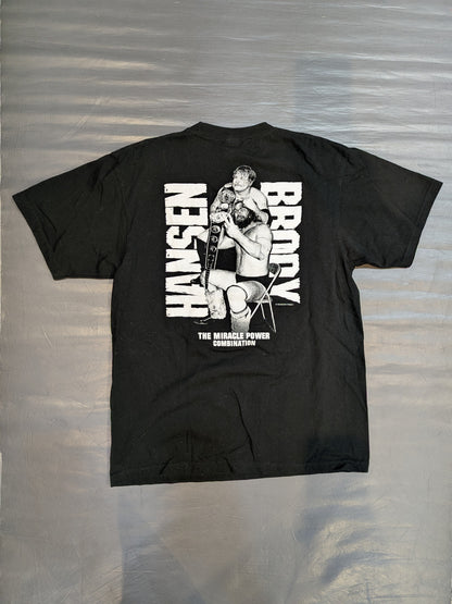 超獣コンビ(ブルーザー・ブロディ＆スタン・ハンセン) Tシャツ