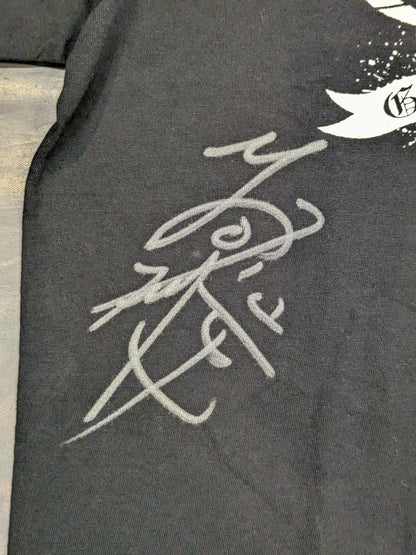 [5 fighters hand signed autograph GLG T-shirt