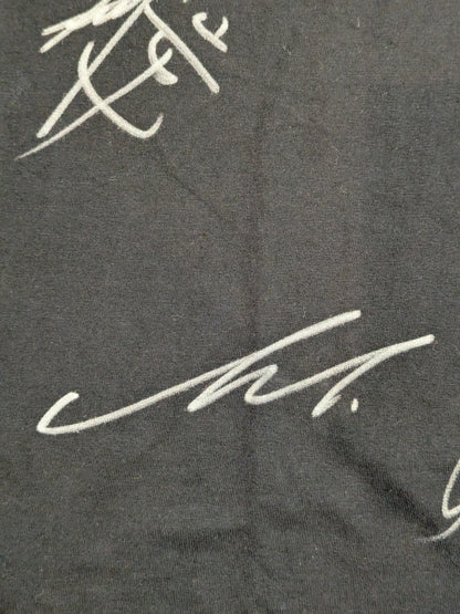 [5 fighters hand signed autograph GLG T-shirt