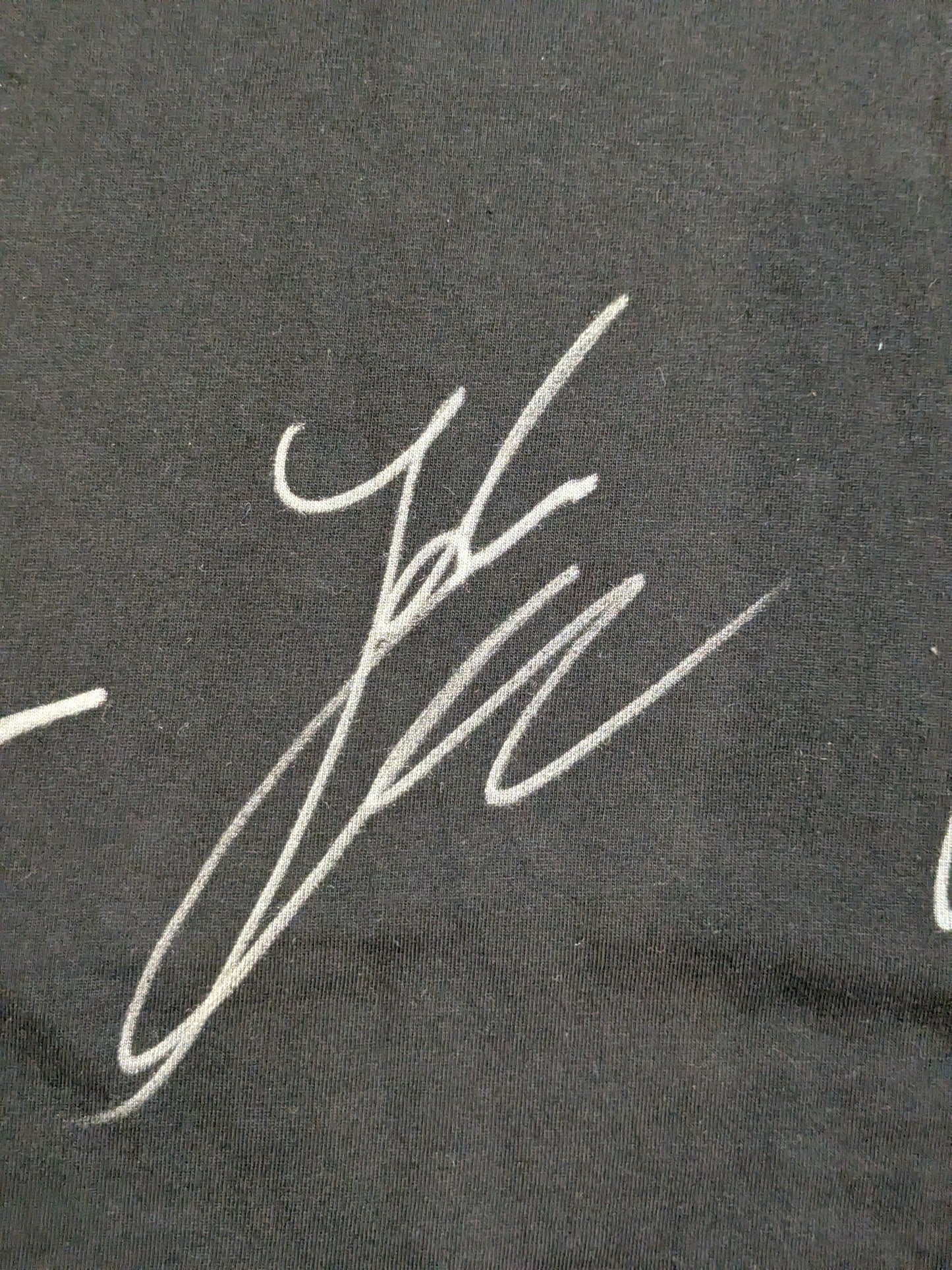 [5 fighters hand signed autograph GLG T-shirt