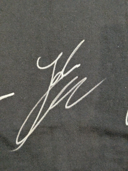 [5 fighters hand signed autograph GLG T-shirt