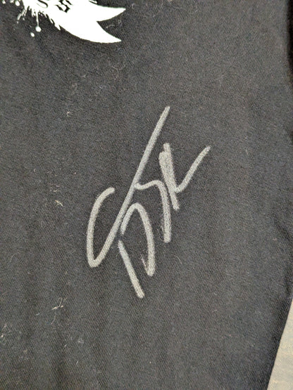 [5 fighters hand signed autograph GLG T-shirt