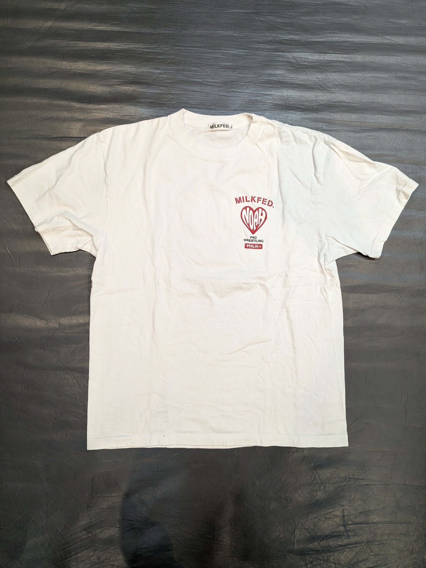 NOAH×MILKFED. 2021 Collaboration T-Shirt (White)