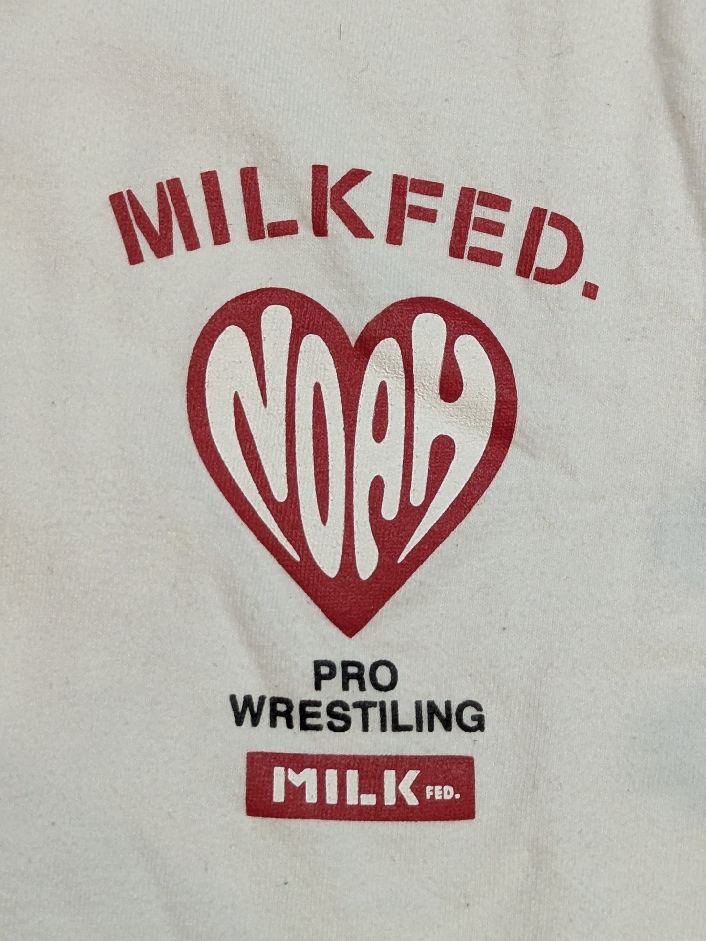 NOAH×MILKFED. 2021 Collaboration T-Shirt (White)
