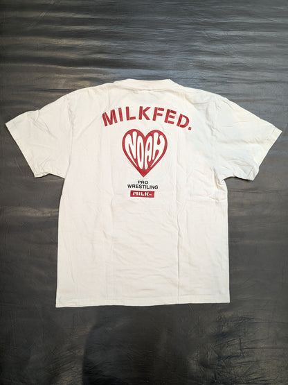 NOAH×MILKFED. 2021 Collaboration T-Shirt (White)