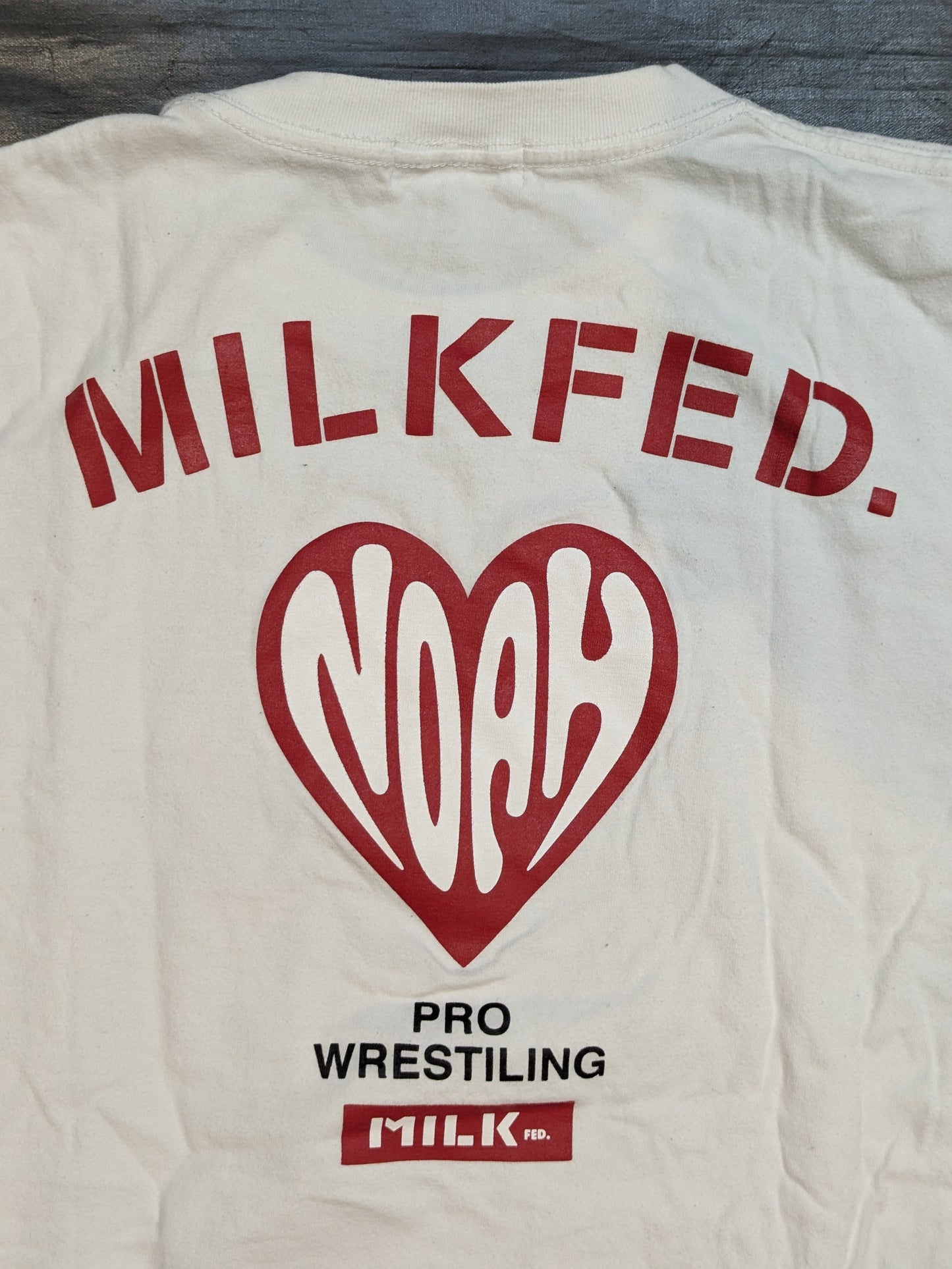 NOAH×MILKFED. 2021 Collaboration T-Shirt (White)