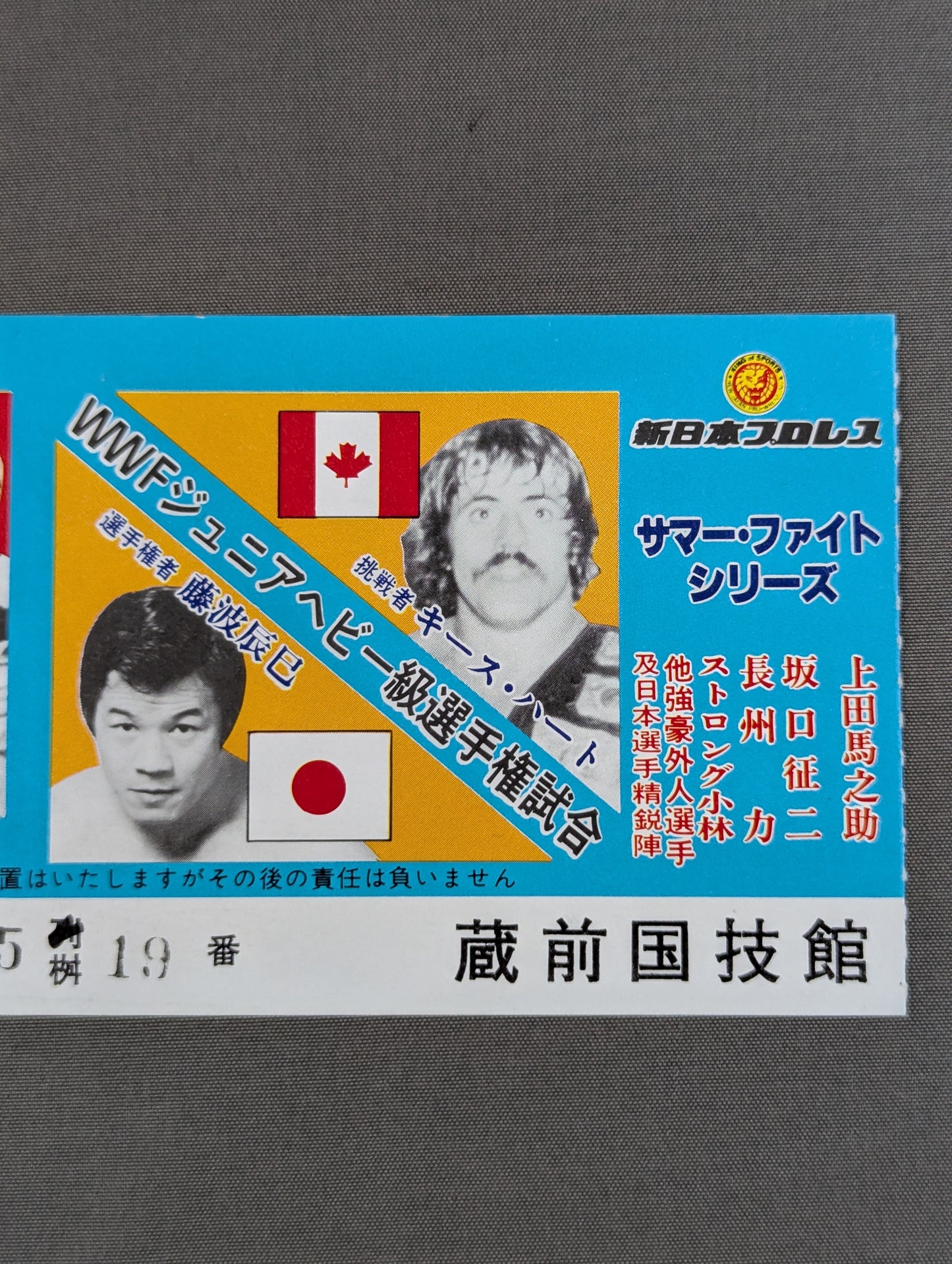 ★UWA World Heavyweight Fighters Championship Match ★ Antonio Inoki vs Tiger Jeet Singh
