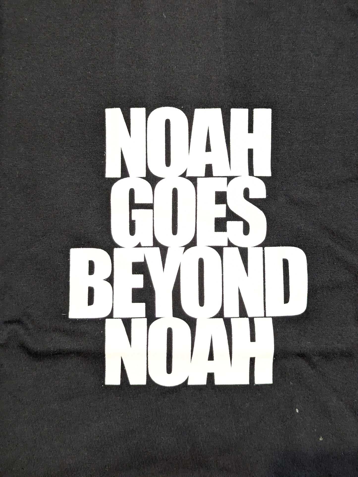 NOAH×PHOTO THE LIVE! ｢NOAHはNOAHを超えて行く」Tシャツ(ブラック)