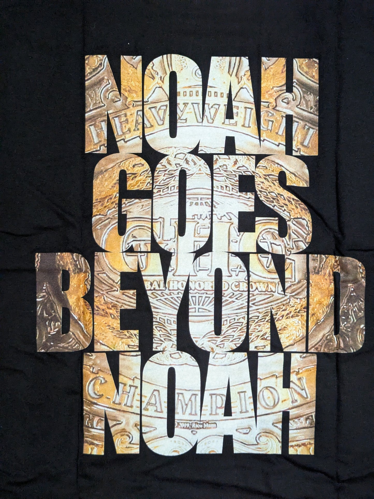 NOAH×PHOTO THE LIVE! ｢NOAHはNOAHを超えて行く」Tシャツ(ブラック)