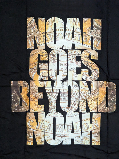 NOAH×PHOTO THE LIVE! ｢NOAHはNOAHを超えて行く」Tシャツ(ブラック)