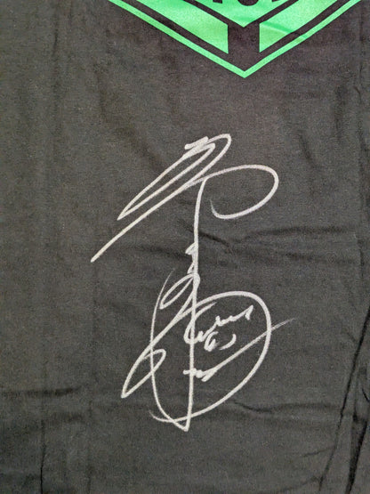 【清宮海斗 直筆サイン入り】NOAH×PHOTO THE LIVE! ｢GREAT VOYAGE crew」Tシャツ(ブラック)