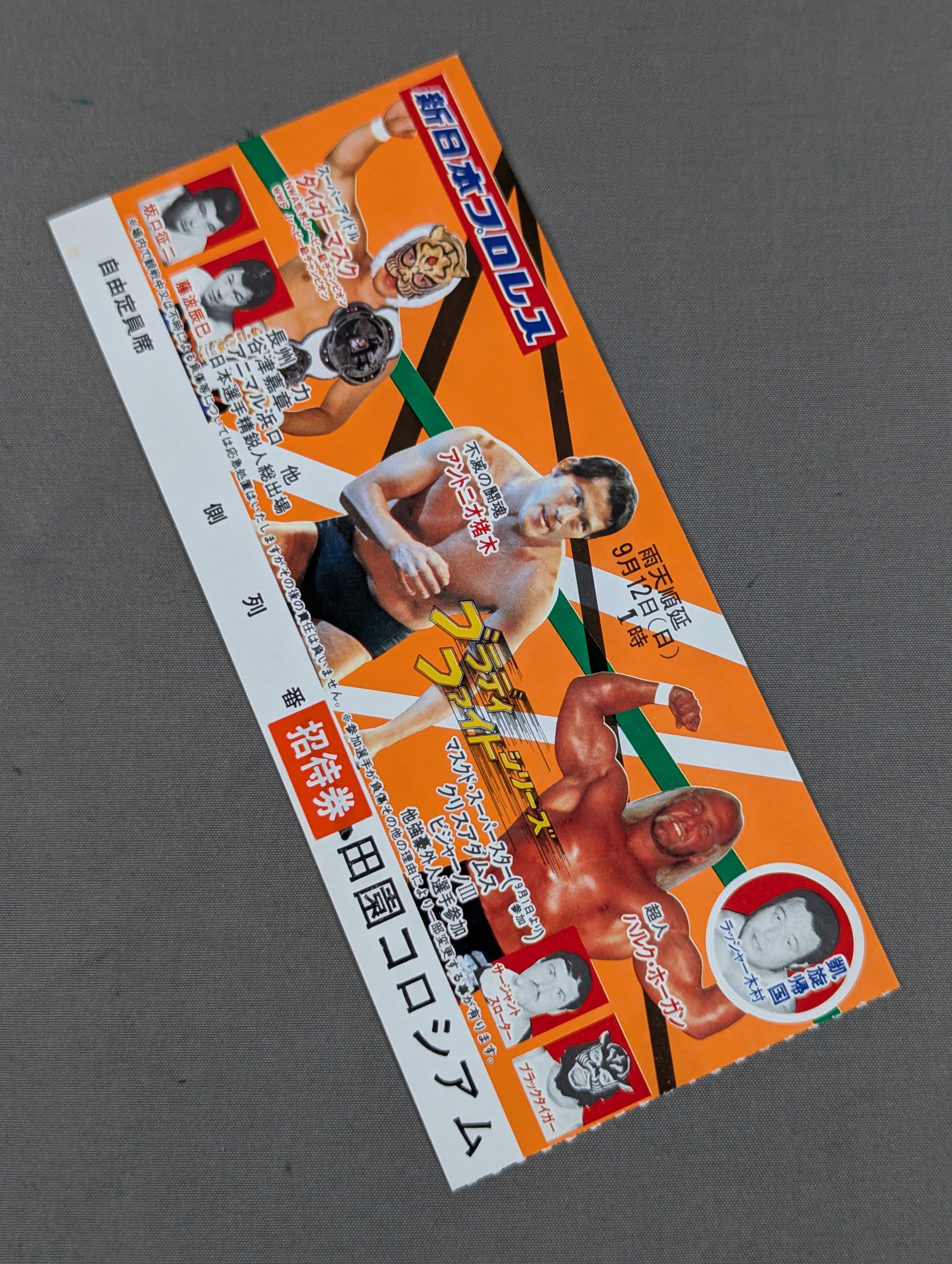 ☆タイガーvsB・タイガー☆ 82ブラディファイトシリーズ – 闘道館