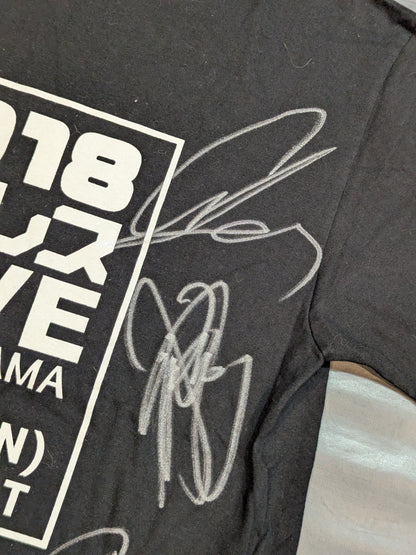 【5選手直筆サイン入り】2018 プロレス LOVE in YOKOHAMA Tシャツ
