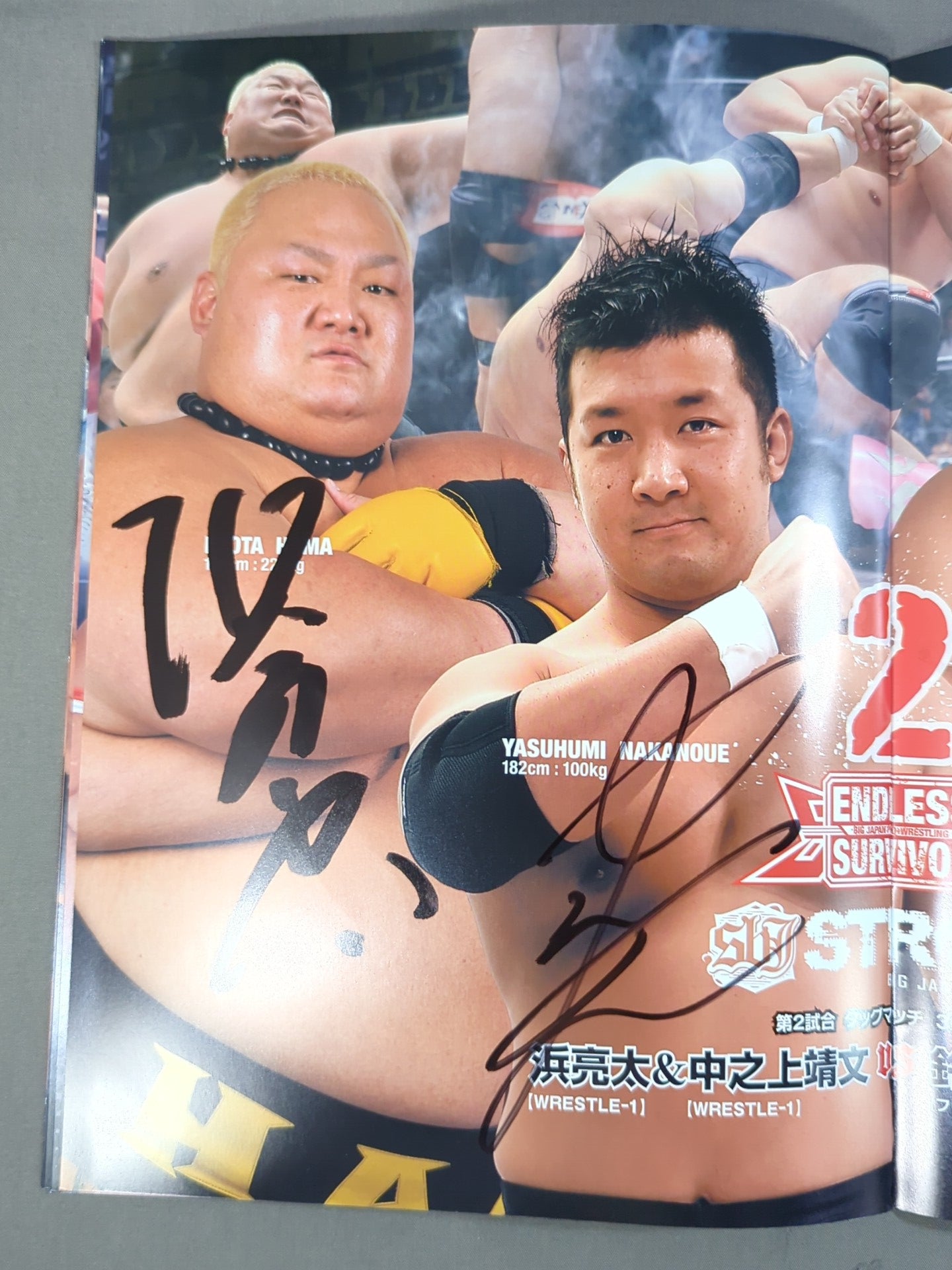 19名直筆サイン入り】2016.5.5 ENDLESS SURVIVOR – 闘道館 19名直筆サイン入り】2016.5.5 ENDLESS SURVIVOR – 闘道館
