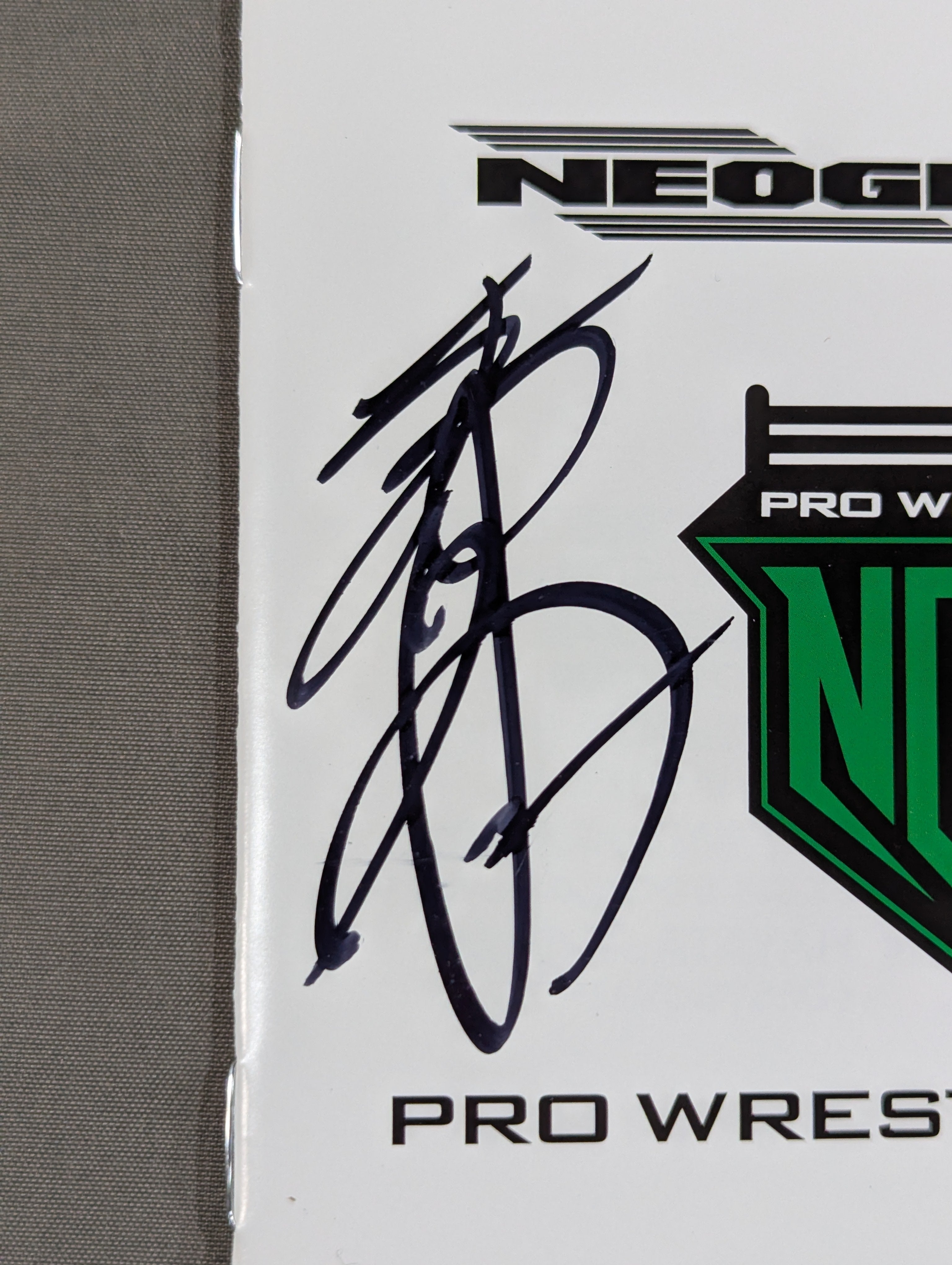 清宮海斗 直筆サイン入り】PRO-WRESTLING NOAH NEOGENESIS – 闘道館