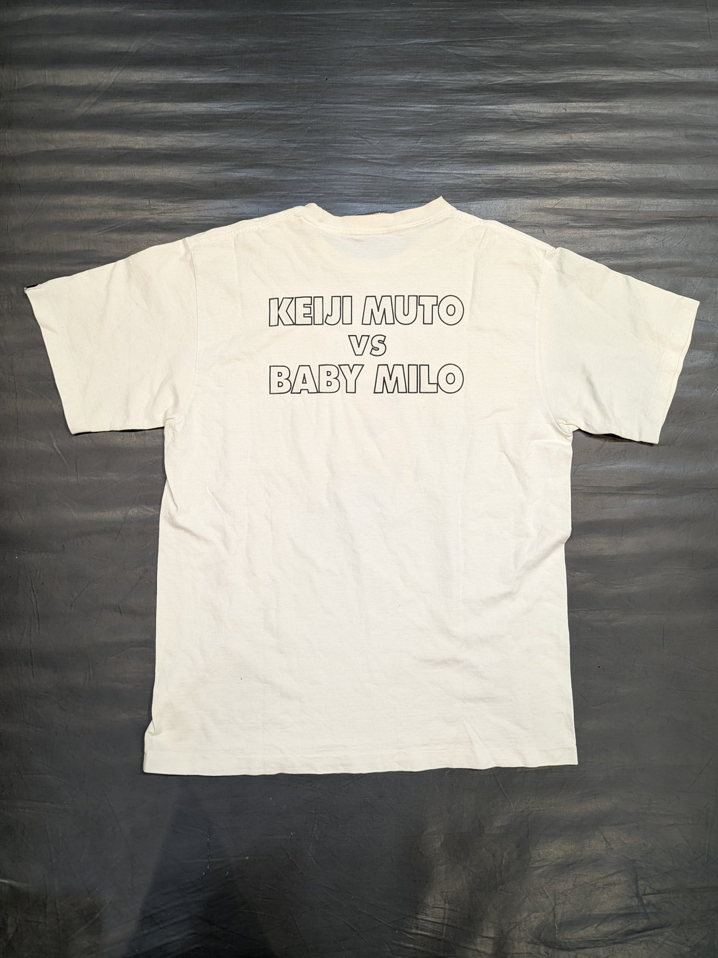 武藤敬司vsBABY MILO Tシャツ