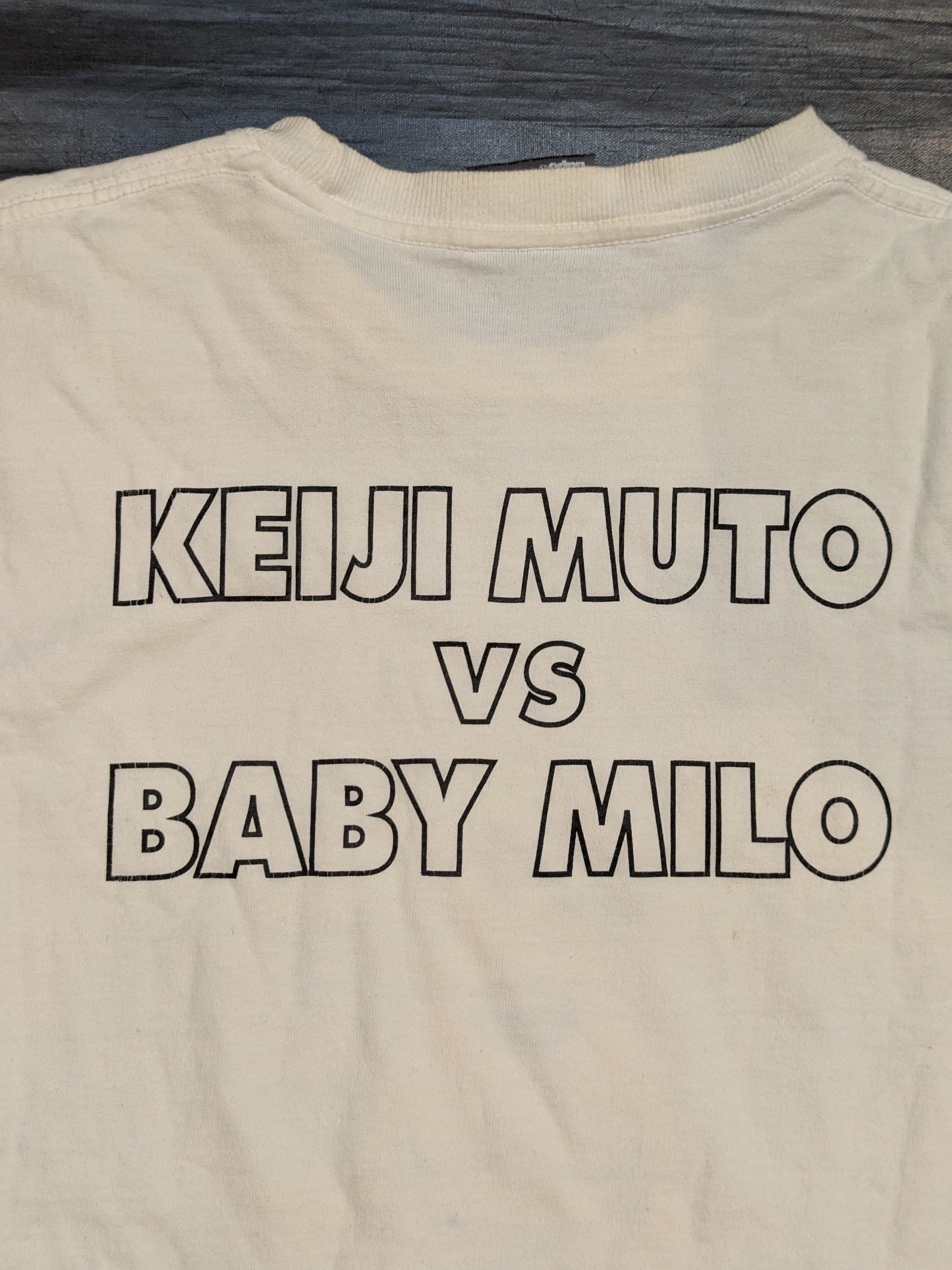 武藤敬司vsBABY MILO Tシャツ