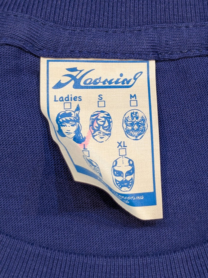 武藤敬司×HAOMING コラボTシャツ(ブルー)