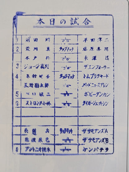 【坂口征二 直筆サイン入り】81新春黄金シリーズ