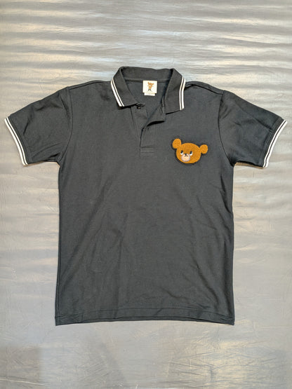 Muto Keiji  "Muto Bear" Polo Shirt (Black)