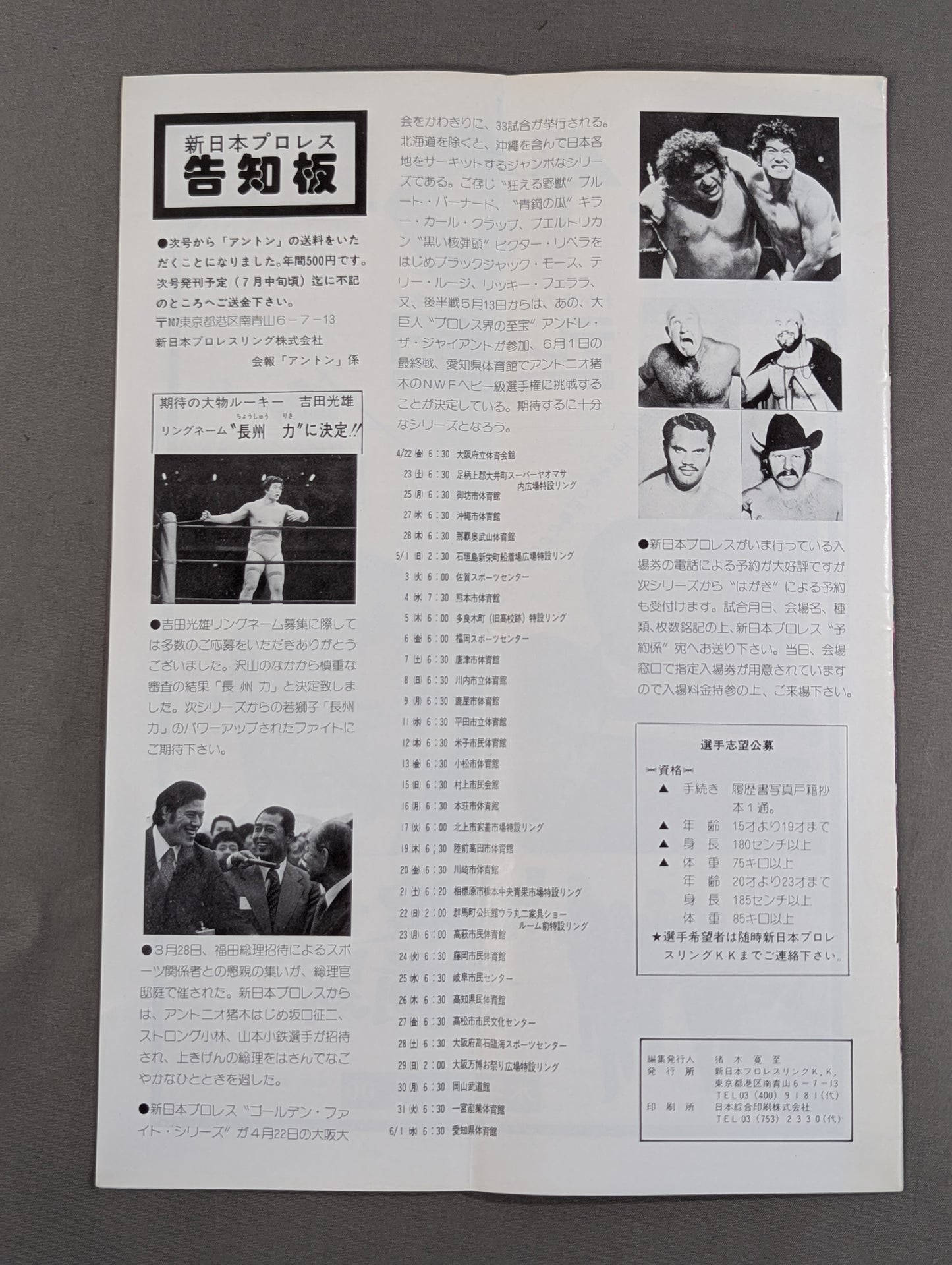 anton アントン 第3号