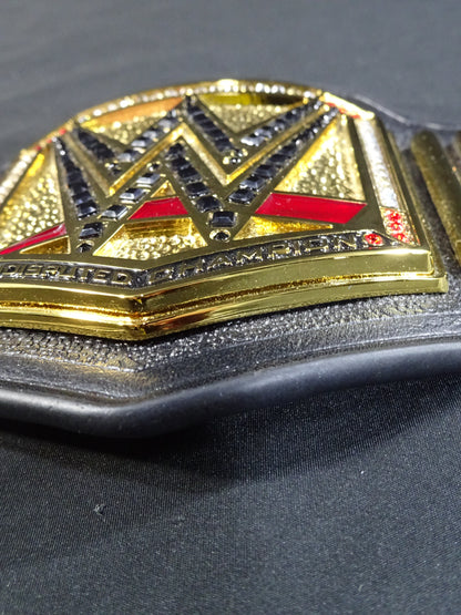 ★ Shinsuke Nakamura &Giulia & AJ Styles  hand signed autograph ! ! WWE ★ Unified Championship Belt (Mini Size)