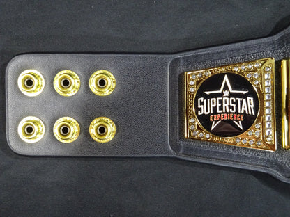 ★ Shinsuke Nakamura &Giulia & AJ Styles  hand signed autograph ! ! WWE ★ Unified Championship Belt (Mini Size)