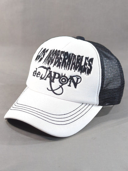 L.I.J. Mesh Cap (1) (TRANQUILO/White× Black)