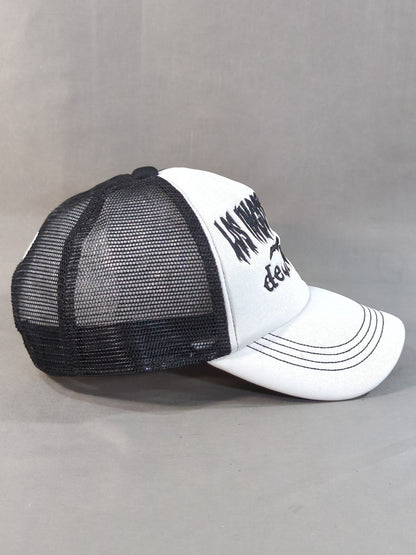 L.I.J. Mesh Cap (1) (TRANQUILO/White× Black)